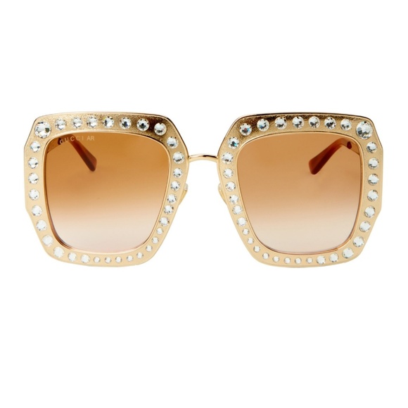 GUCCI
GG 0115/S Gold-Tone Square Sunglasses - Picture 2 of 3